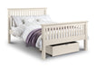 Barcelona Bed Frame Hfe White 135Cm Bed Frames Julian Bowen V2 