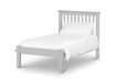 Barcelona Bed Frame - Low Foot End Dove Grey 90cm Bed Frames Julian Bowen V2 