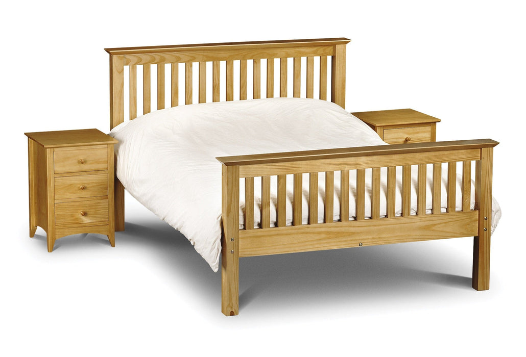 Barcelona Bed Frame Hfe Pine 135Cm Bed Frames Julian Bowen V2 