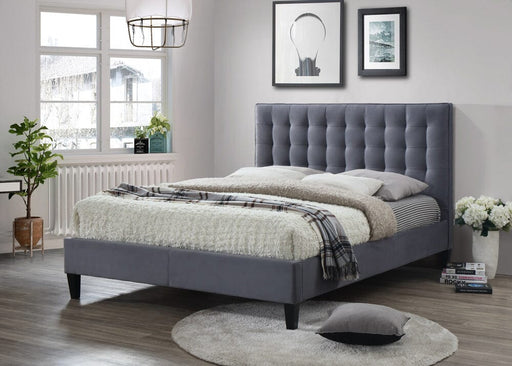 Becky 4'6 Bed - Grey Bed FP 