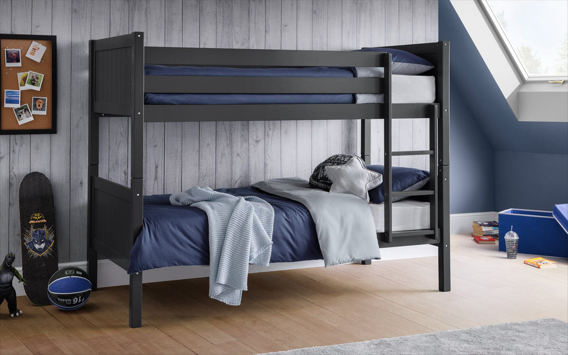 Bella Bunk Bed - Anthracite Bunk Beds Julian Bowen V2 