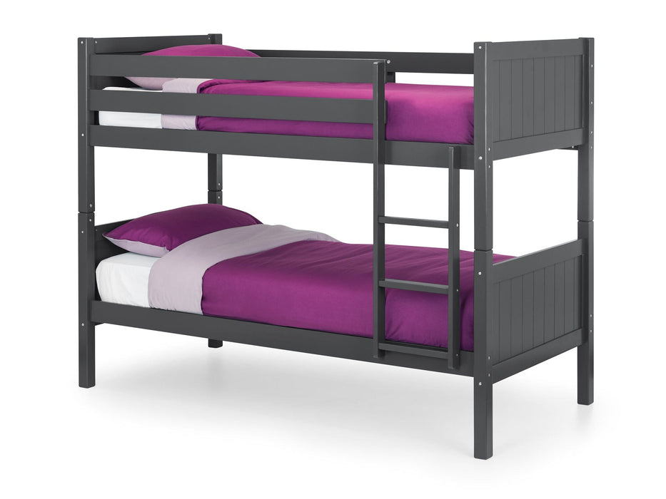 Bella Bunk Bed - Anthracite Bunk Beds Julian Bowen V2 