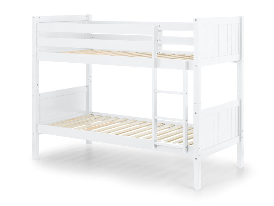 Bella Bunk Bed - White Bunk Beds Julian Bowen V2 