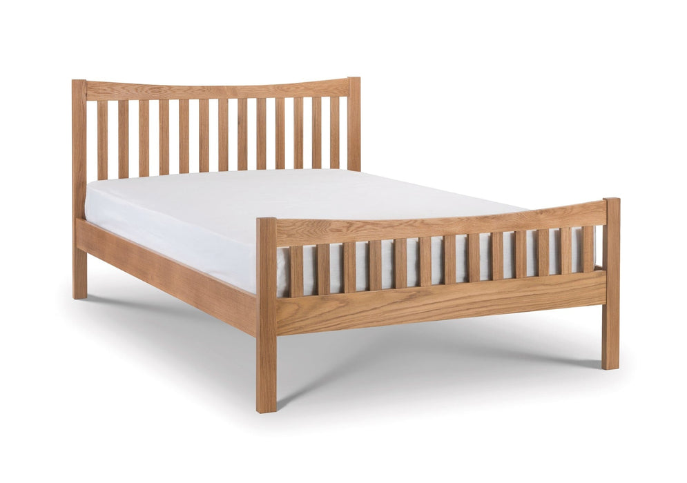 Bergamo Oak Bed Frame 135Cm Bed Frames Julian Bowen V2 