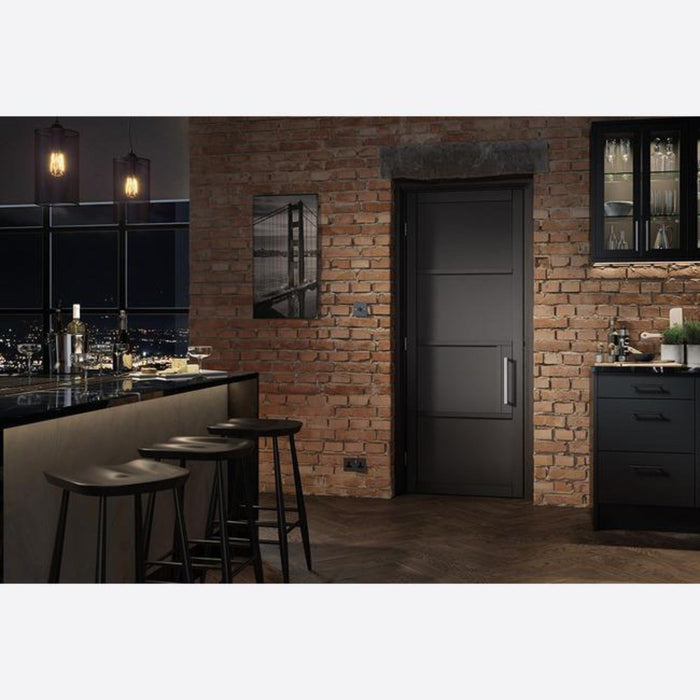 Black Chelsea 4 Panel Door Internal Doors Home Centre Direct 