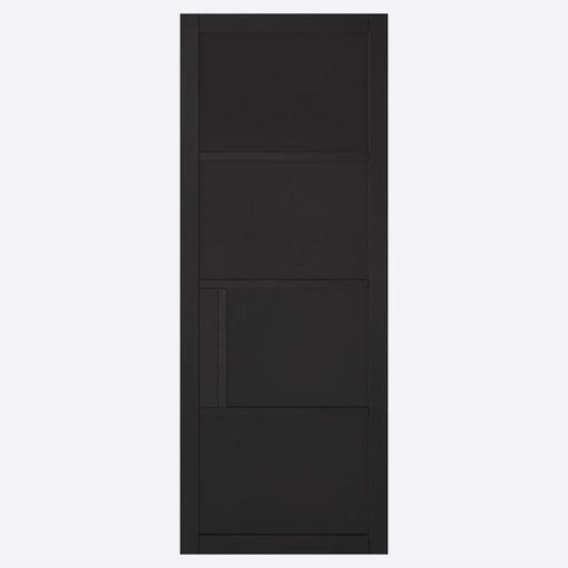 Black Chelsea 4 Panel Door Internal Doors Home Centre Direct 