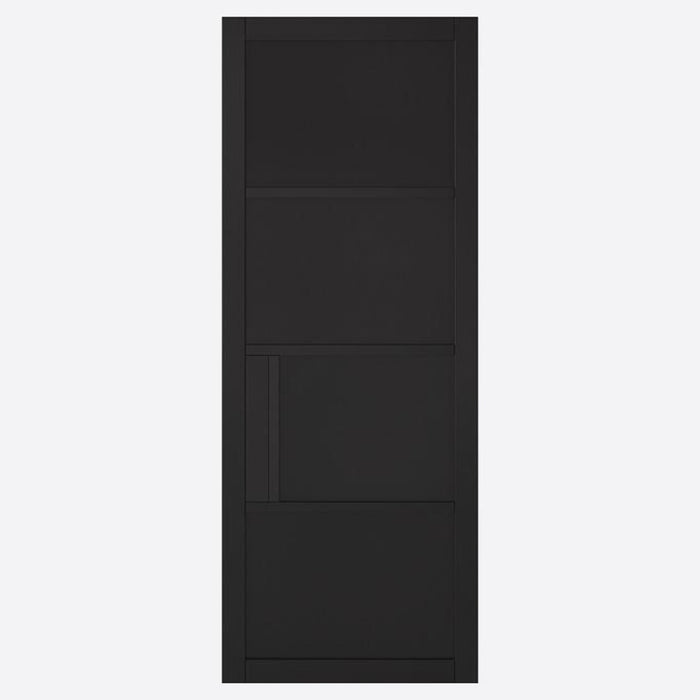 Black Chelsea 4 Panel Door Internal Doors Home Centre Direct 