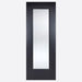 Black Eindhoven Glazed 1L Internal Doors Home Centre Direct 