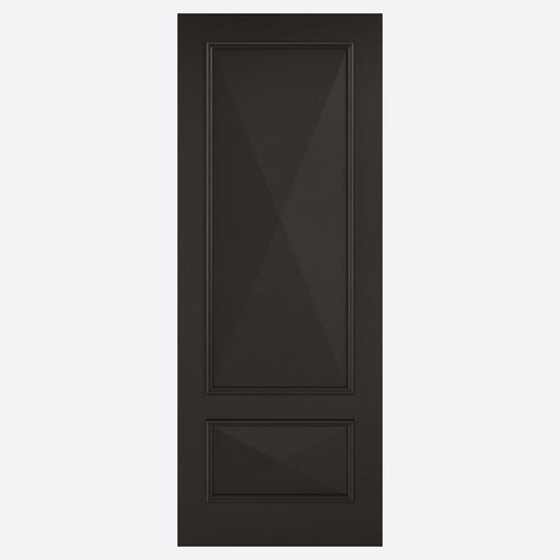 Black Knightsbridge 2 Panel Door Internal Doors Home Centre Direct 