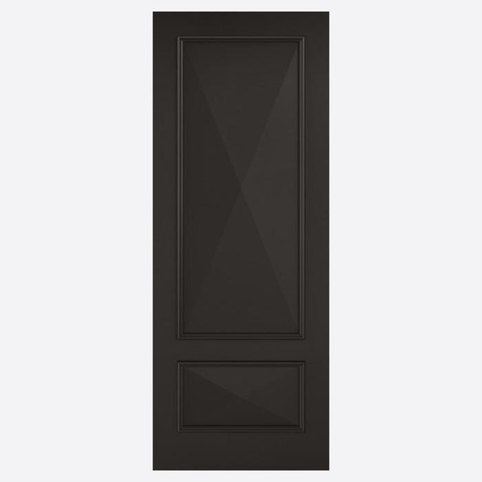 Black Knightsbridge 2 Panel Door Internal Doors Home Centre Direct 