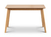 Boden Oak Veneer Rectangular Table Dining Tables Julian Bowen V2 