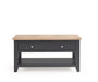 Bordeaux Coffee Table Dark Grey Coffee Table Julian Bowen V2 