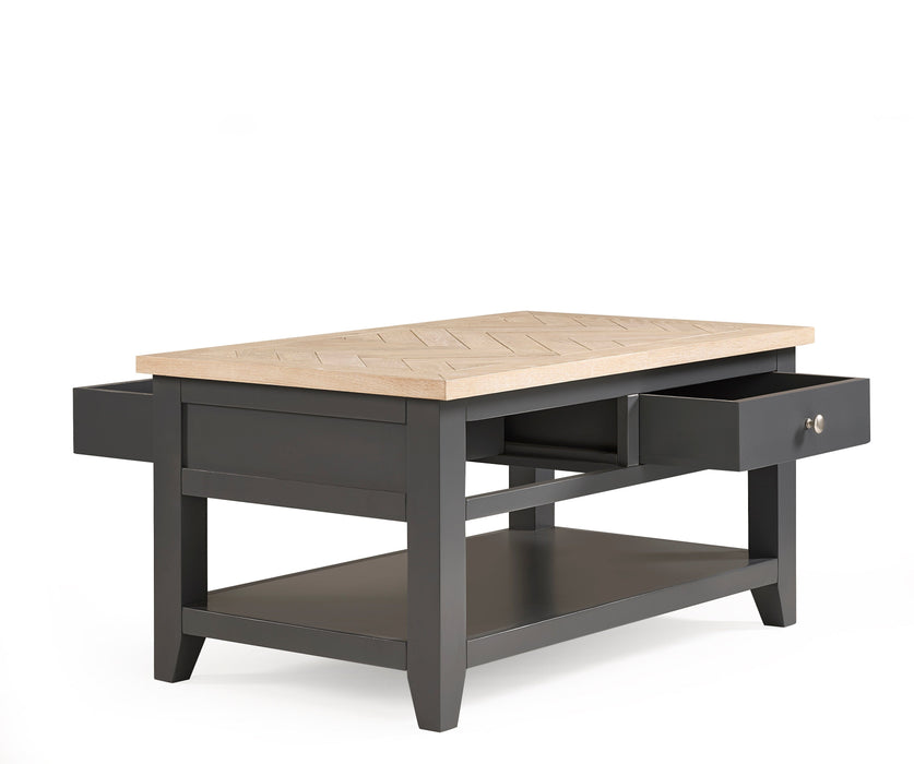 Bordeaux Coffee Table Dark Grey Coffee Table Julian Bowen V2 