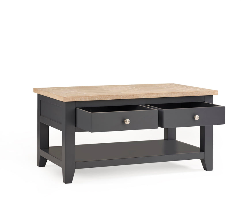 Bordeaux Coffee Table Dark Grey Coffee Table Julian Bowen V2 