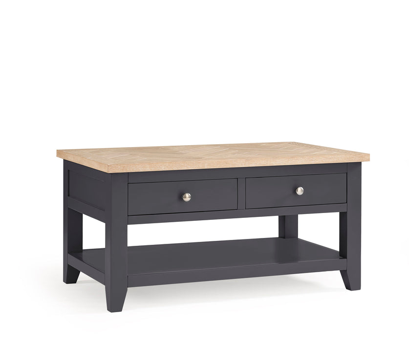 Bordeaux Coffee Table Dark Grey Coffee Table Julian Bowen V2 