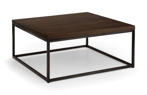 Brooklyn Square Coffee Table Dark Oak Coffee Table Julian Bowen V2 