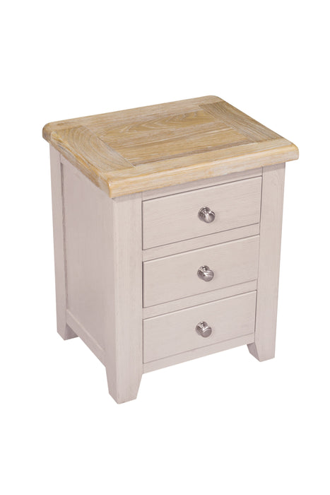 Salou 3 Drawer Locker Bedside Table Gannon 