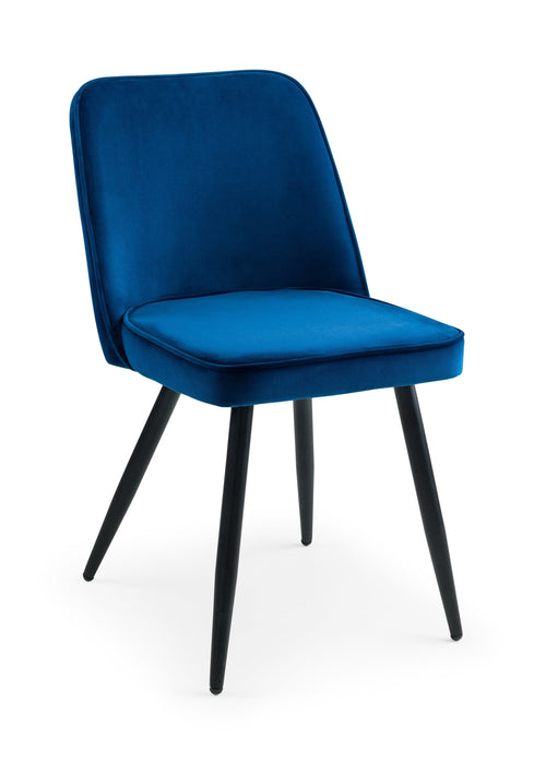 Burgess Dining Chair - Blue Dining Chairs Julian Bowen V2 