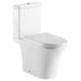 Central Rimless Open Back Close Coupled Pan Inc Seat Supplier 141 