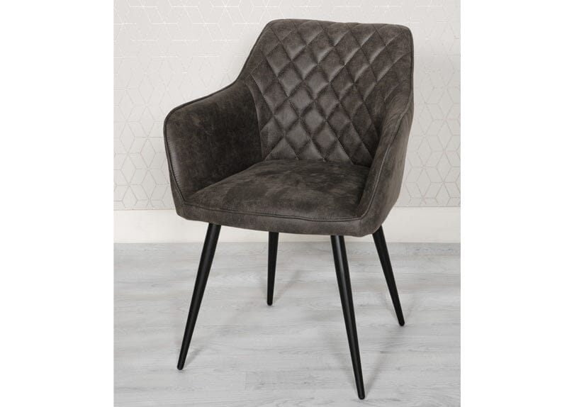 Charlie Carver - Grey (Sold in 2's) Dining Chair FP 