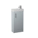 Cube Unit French Grey Single Door 400mm Basin & Unit Bathroom Furniture Vendor 116 