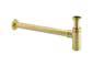 Contemporary Round Bottle Trap Brushed Brushed Brass Supplier 141 