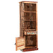 Coastal Narrow Bookcase Bookcase IHv2 