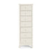 Cameo 7 Drawer Narrow Chest - Stone White Chest of Drawers Julian Bowen V2 