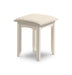 Cameo Dressing Stool - Stone White Dressing Stool Julian Bowen V2 