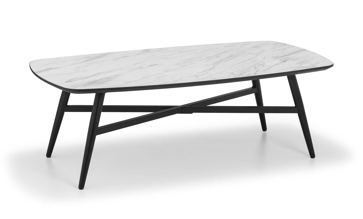 Caruso Marble Effect Coffee Table Coffee Table Julian Bowen V2 