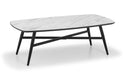 Caruso Marble Effect Coffee Table Coffee Table Julian Bowen V2 