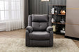 Casey Fabric Reclining Chair - Grey supplier 175 