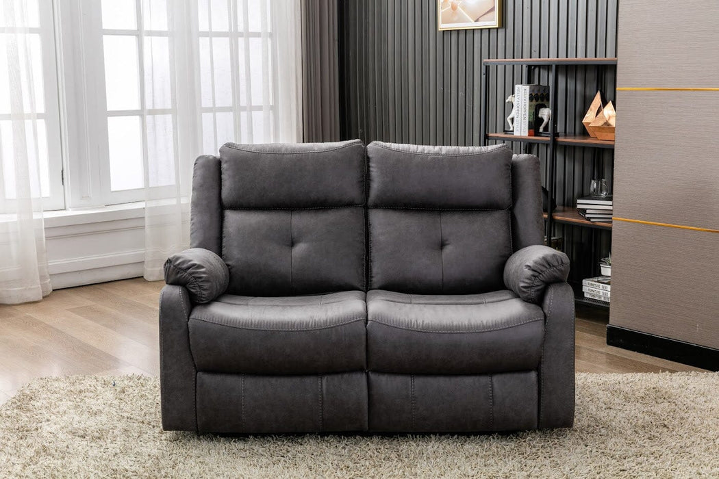 Casey Fabric 2 Seater Recliner Sofa - Grey supplier 175 