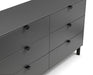 Chloe 6 Drawer Chest Chest of Drawers Julian Bowen V2 