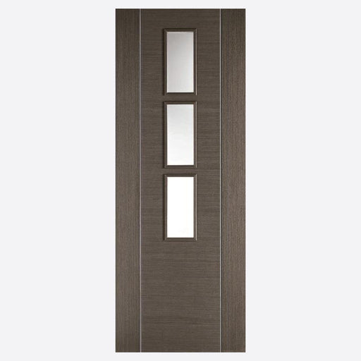 Chocolate Grey Alcaraz Glazed 3L Internal Doors Home Centre Direct 