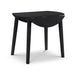 Coast Black Dropleaf Table Dining Tables Julian Bowen V2 