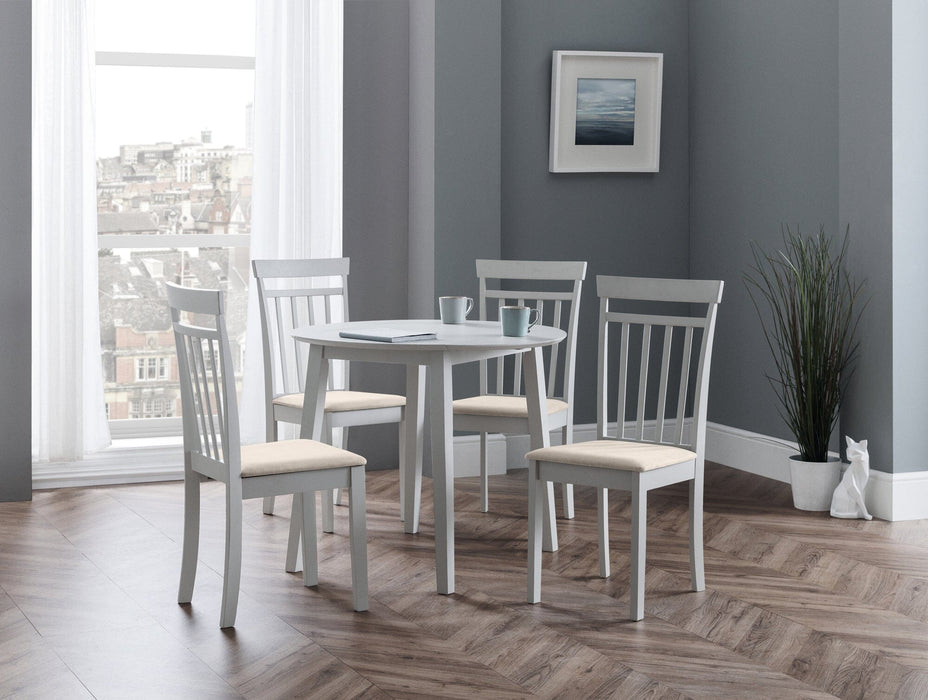 Coast Grey Dining Chair Dining Chairs Julian Bowen V2 