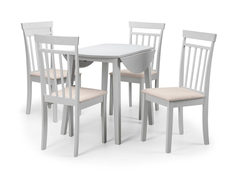 Coast Grey Dining Chair Dining Chairs Julian Bowen V2 