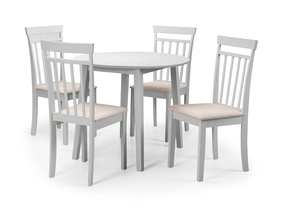 Coast Grey Dining Chair Dining Chairs Julian Bowen V2 