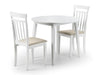 Coast Dining Table - White Dining Tables Julian Bowen V2 