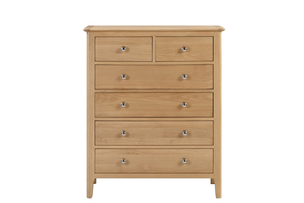 Cotswold 4+2 Drawer Chest Chest of Drawers Julian Bowen V2 