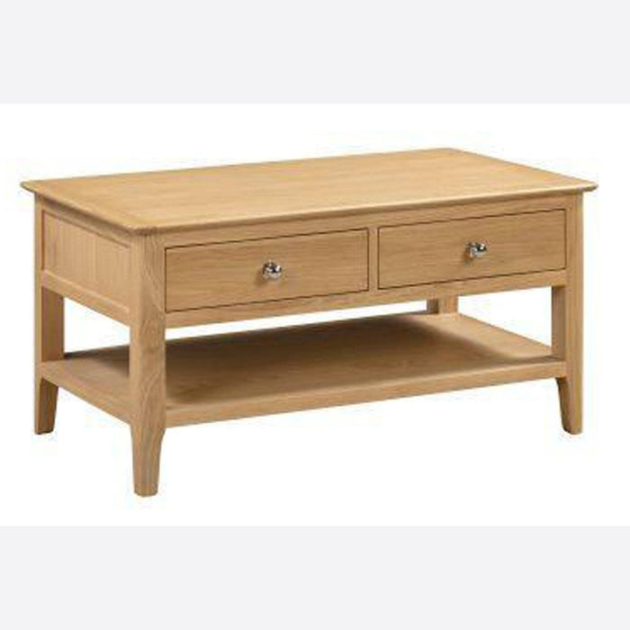 Cotswold Coffee Table With 2 Drawers Coffee Table Julian Bowen V2 