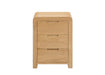 Curve 3 Drawer Bedside Bedside Tables Julian Bowen V2 