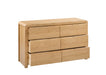 Curve 6 Drawer Wide Chest Chest of Drawers Julian Bowen V2 