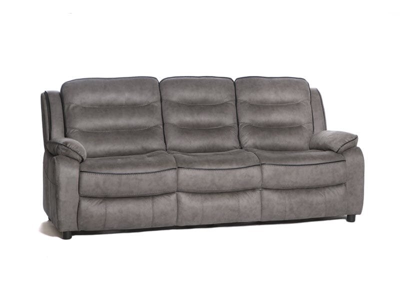 Dakota 3 Seater Fixed Sofa FP Gray 