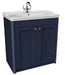 Devon 800mm 2 Door Floor Standing Midnight Blue Supplier 141 