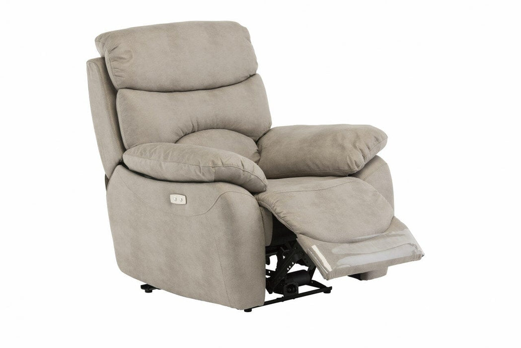 SWINDON ELECTRIC RECLINER ARMCHAIR - NATURAL Recliner supplier 120 