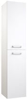 Duet 2 Door Tall Boy Unit Wall Hung White Supplier 141 