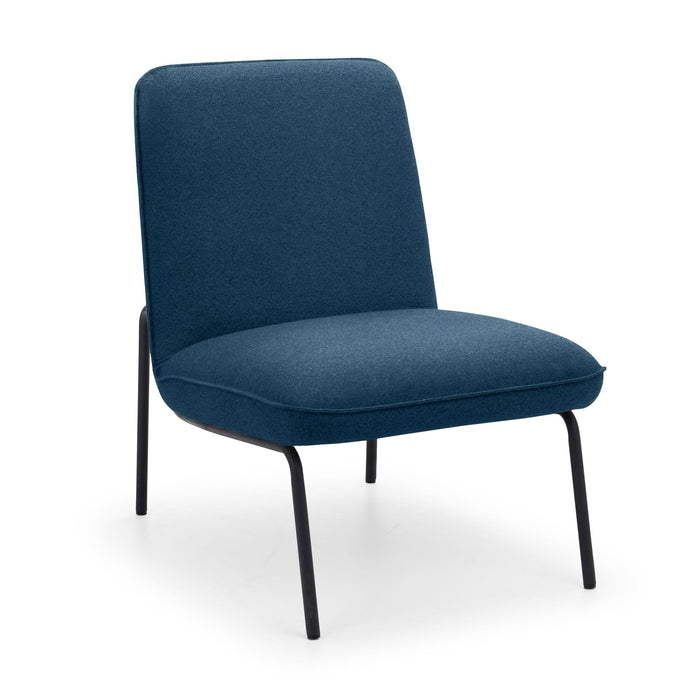 Dali Chair - Blue Fabric Chairs Julian Bowen V2 