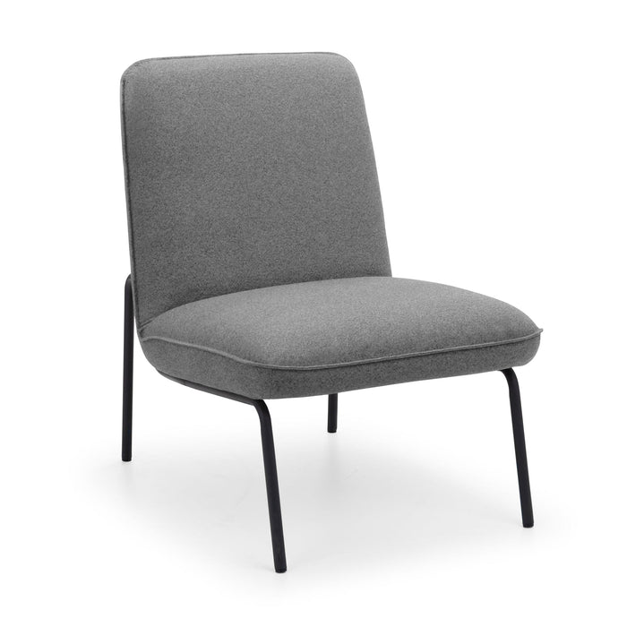 Dali Chair - Grey Fabric Chairs Julian Bowen V2 